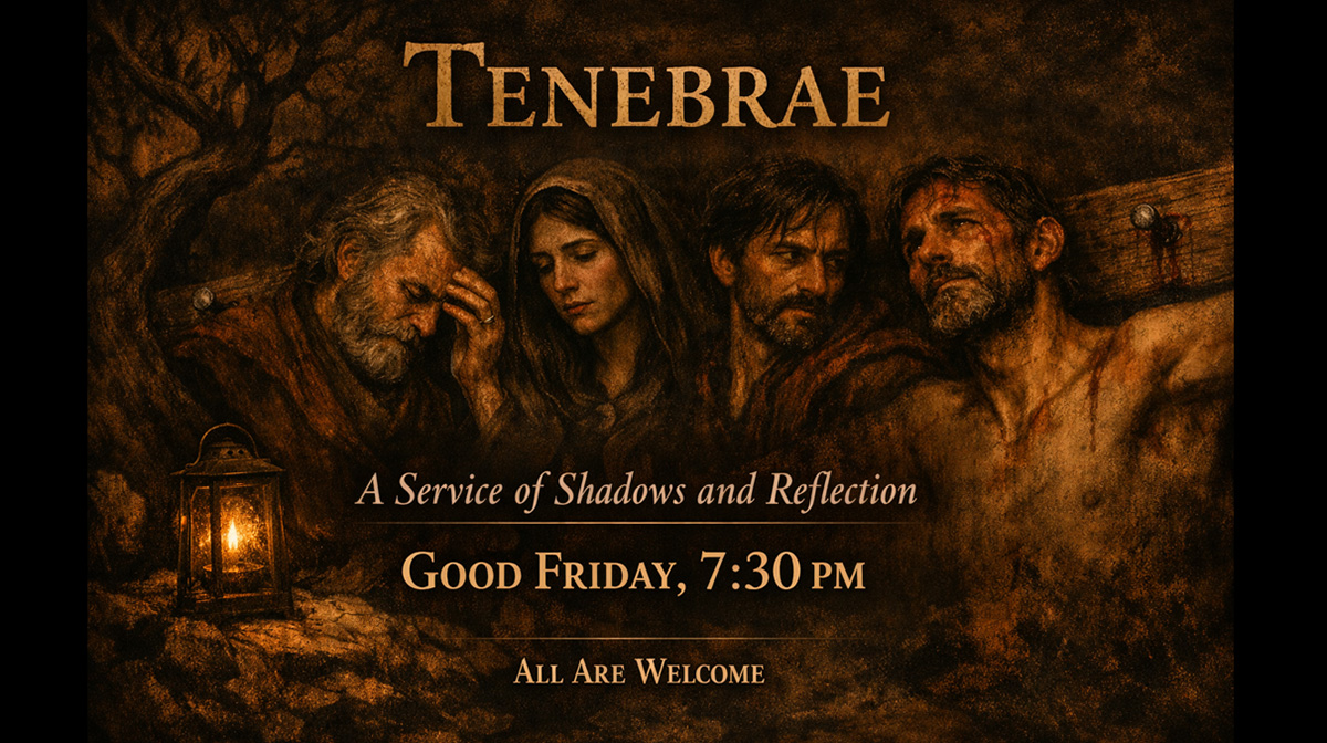Tenebrae Easter Service